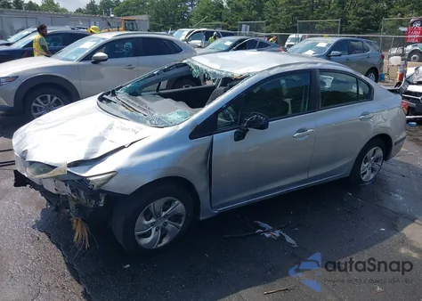 2013 Honda Civic Lx from USA, damaged, VIN 2HGFB2F58DH584430